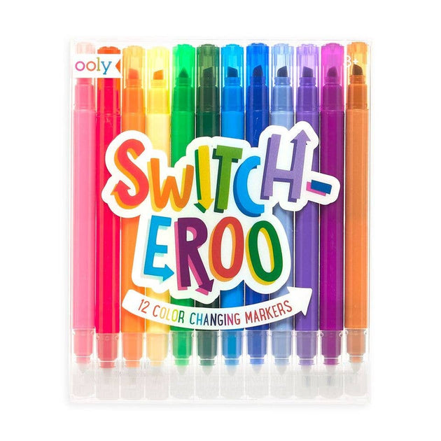  OOLY, I Heart Art, Erasable Crayons, Twistable Kids Coloring Kit,  12 Bright Colors - Ages 3+