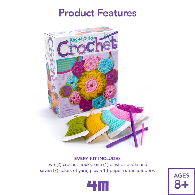 4M Easy To Do Crochet DIY Kit