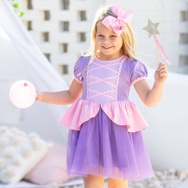 Girls Dress - Purple Princess