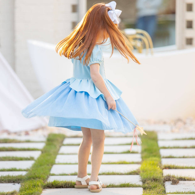 Girls Dress - Blue Princess