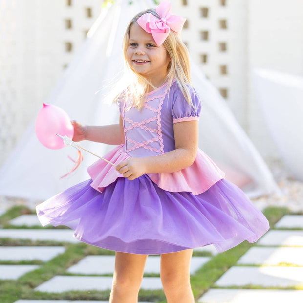 Girls Dress - Purple Princess